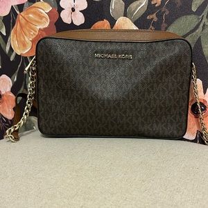 Brown Michael Kors crossbody